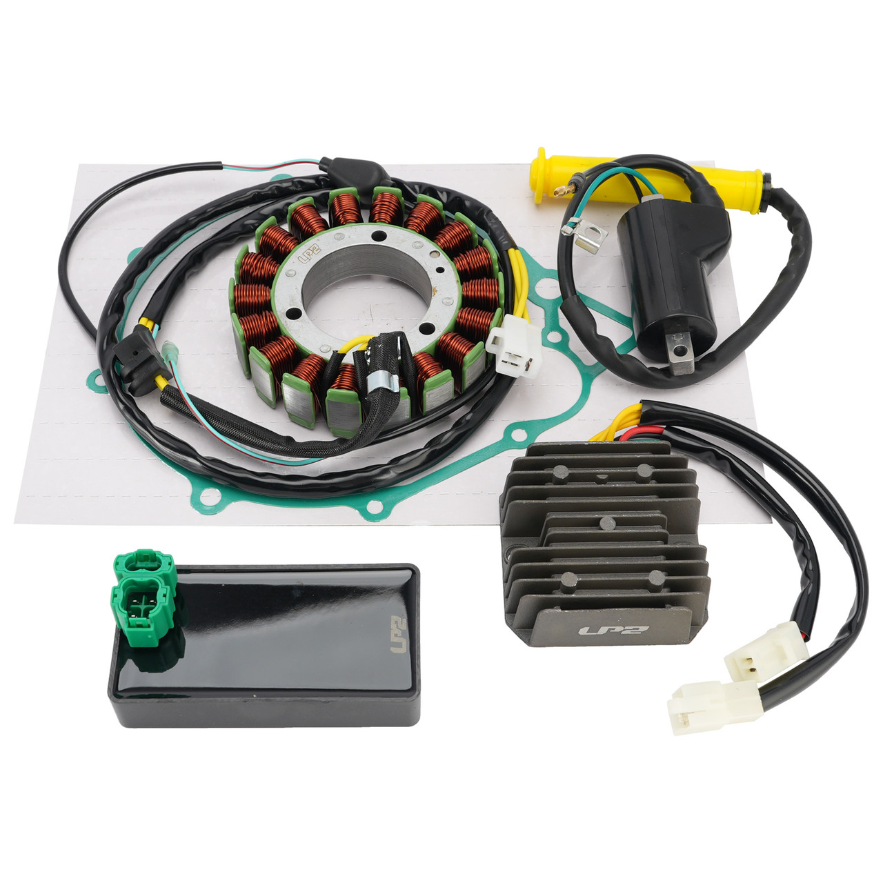 Stator Regulator CDI Box Ignition Coil Gasket For Honda NX650 Dominator 1988-89