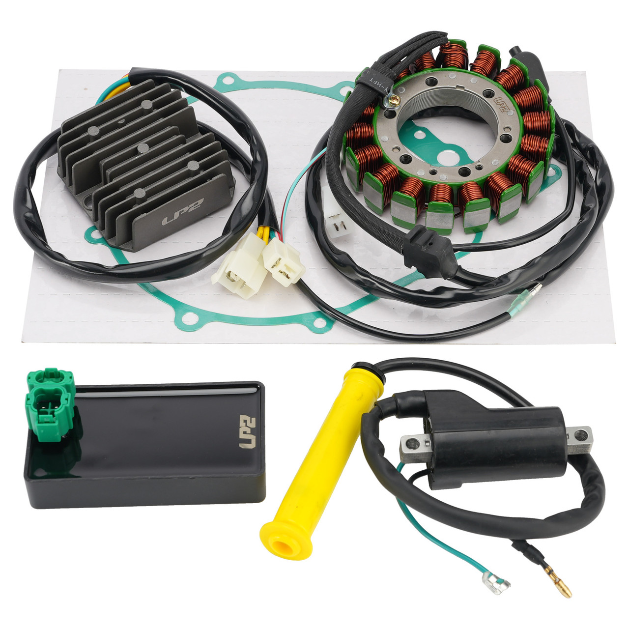 Stator Regulator CDI Box Ignition Coil Gasket For Honda NX650 Dominator 1995-00