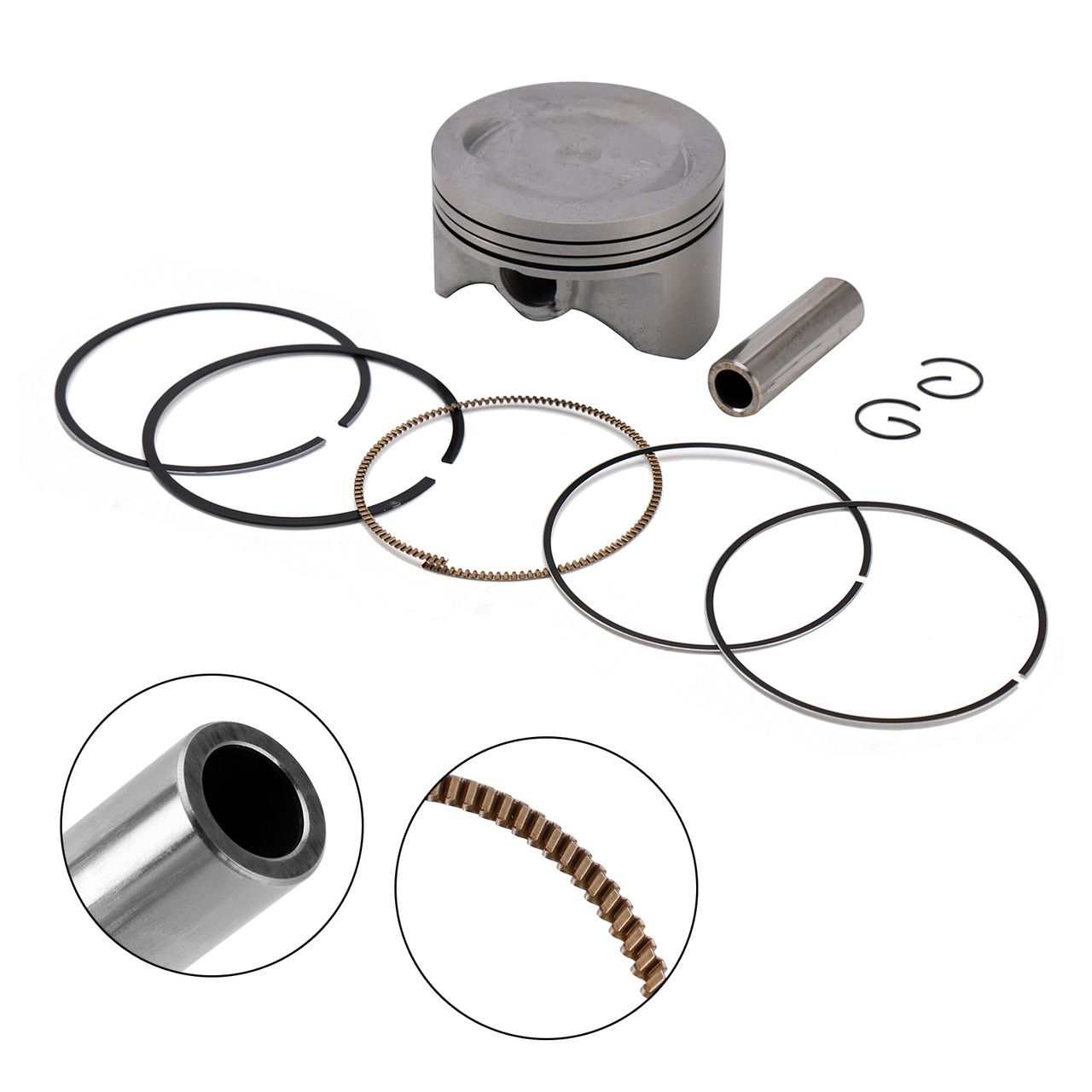Piston Ring Rebuild Kit 74.5Mm 5Xt-11631-00 For Yamaha Xg250 Tricker 04-07 Xt250