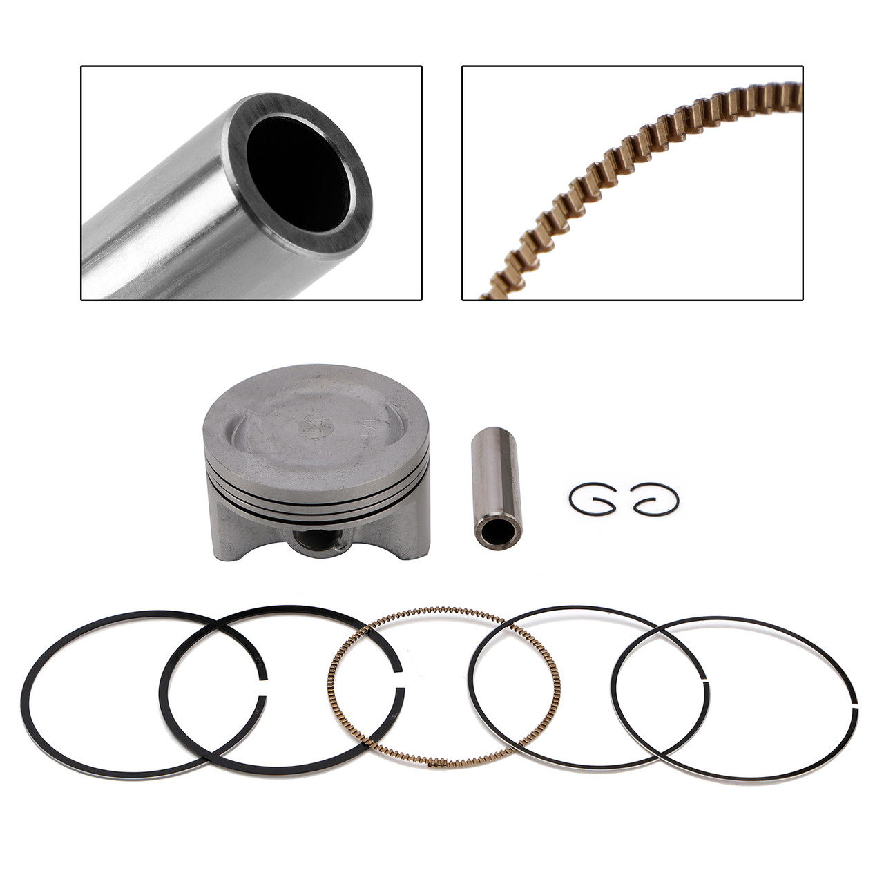 Piston Ring Rebuild Kit 74.5Mm 5Xt-11631-00 For Yamaha Xg250 Tricker 04-07 Xt250