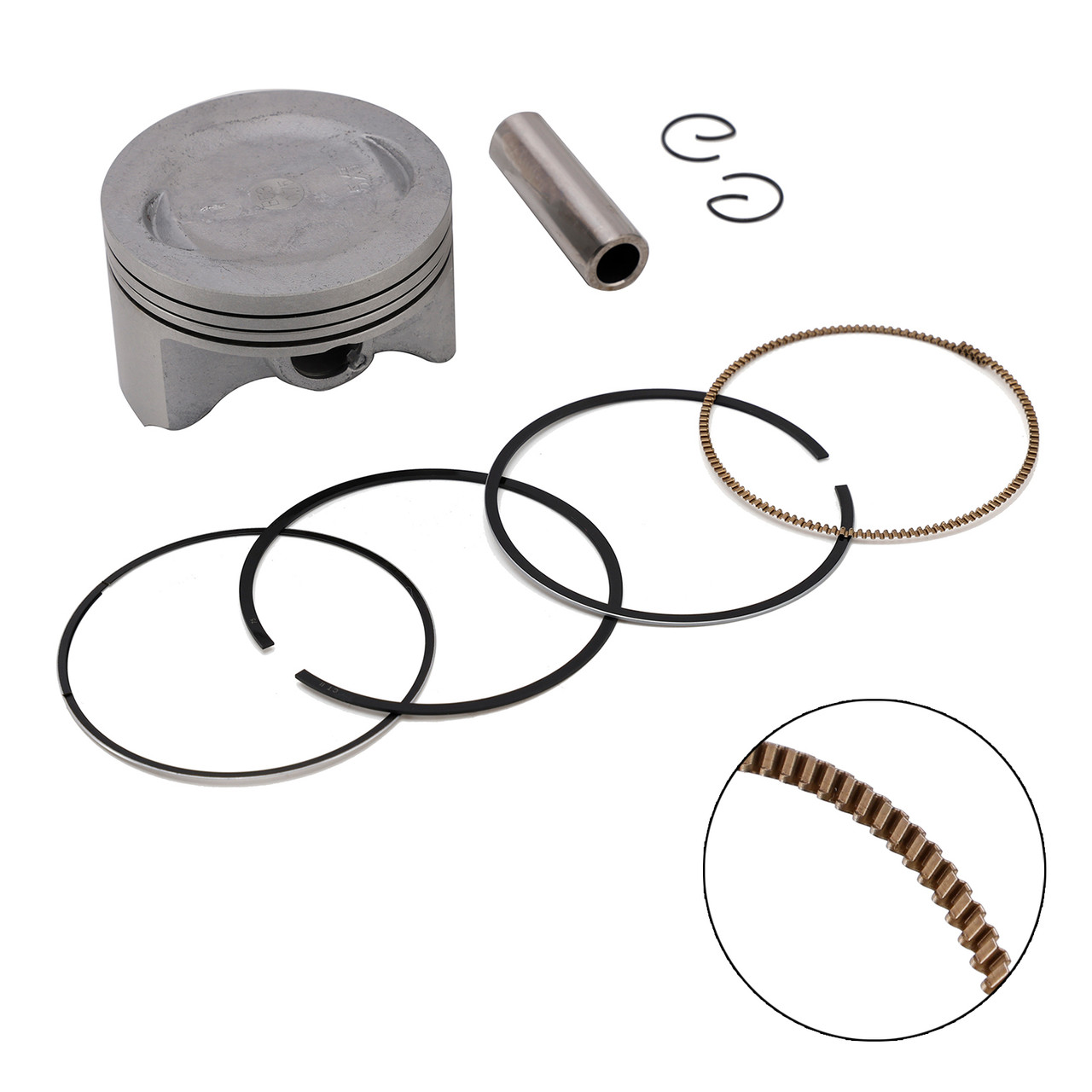 Piston Ring Rebuild Kit 74.75Mm 5Xt-11631-00 For Yamaha Xg250 Tricker 04-07 Xt