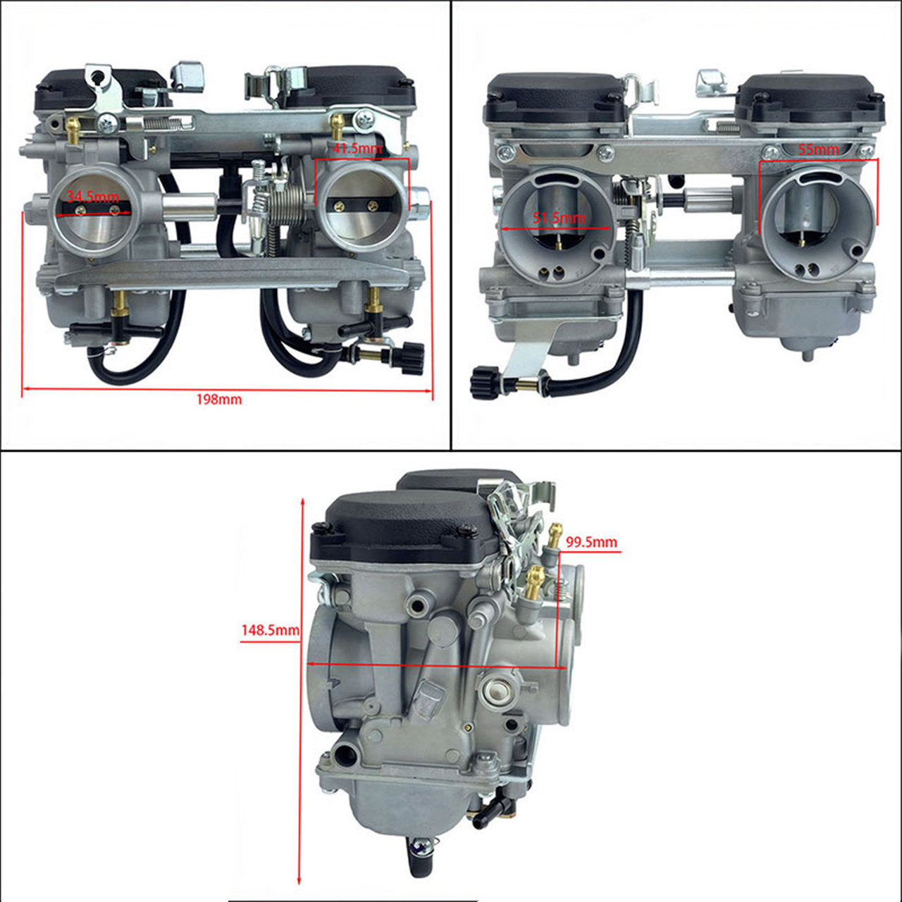Carburetor Carb for Kawasaki Vulcan 500 LTDEN500C 1996-09 15004-0045 15003-1235