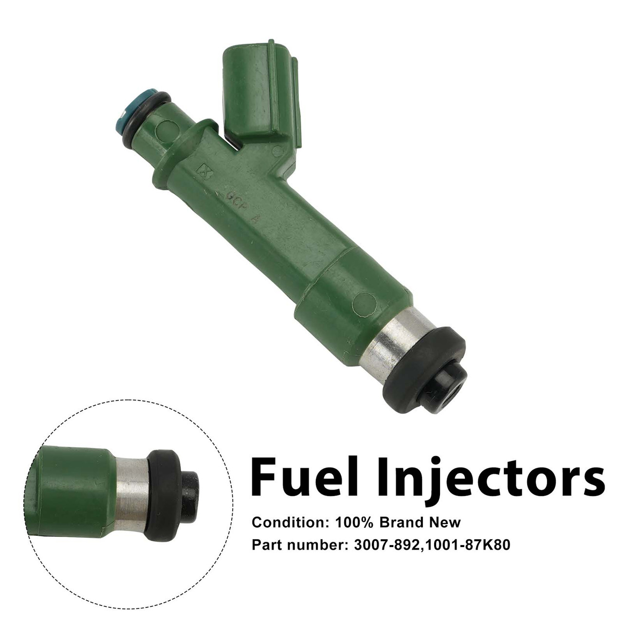 3007-892 Fuel Injectors 1001-87K80 For Arctic Cat ZR XF M 800 2010-2017