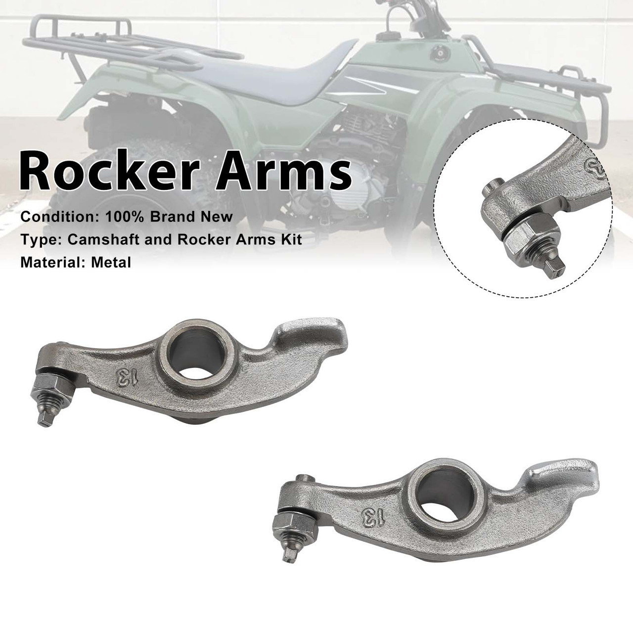 Engine Intake Rocker Arms for Kawasaki Bayou 220 250 KLF220A KLF250A