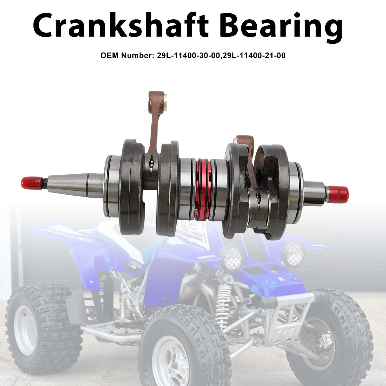 Crankshaft Bearing 115mm long rod For Yamaha Banshee 350 YFZ350 1987-2006