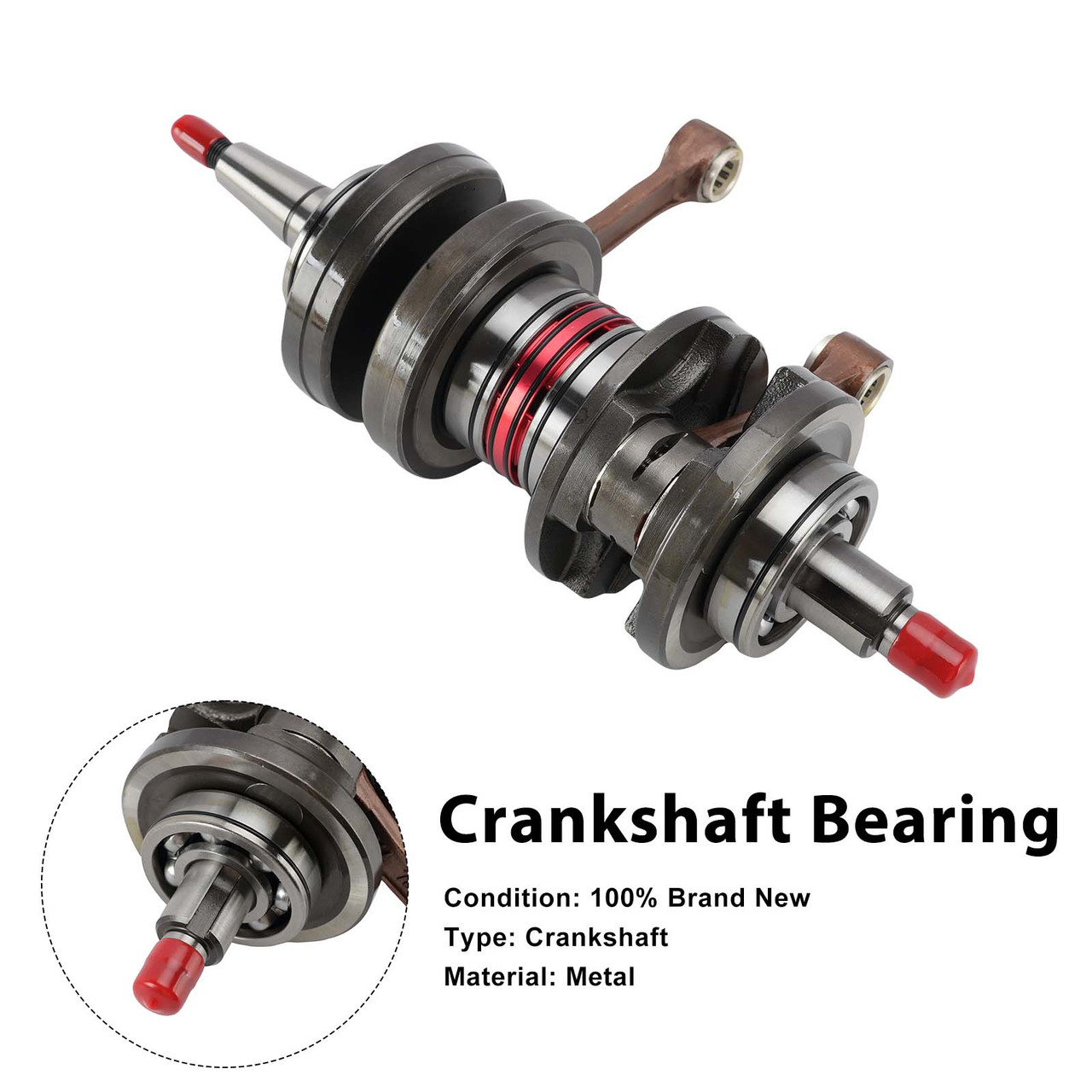 Crankshaft Bearing 115mm long rod For Yamaha Banshee 350 YFZ350 1987-2006