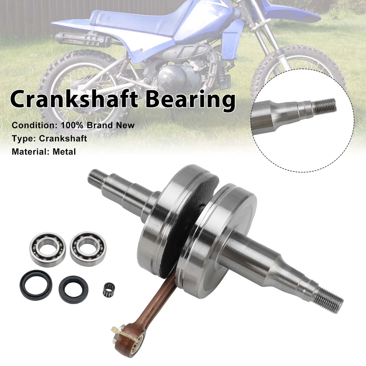 Crankshaft Bearing For Yamaha PW80 80cc Y-Zinger 1983-2006