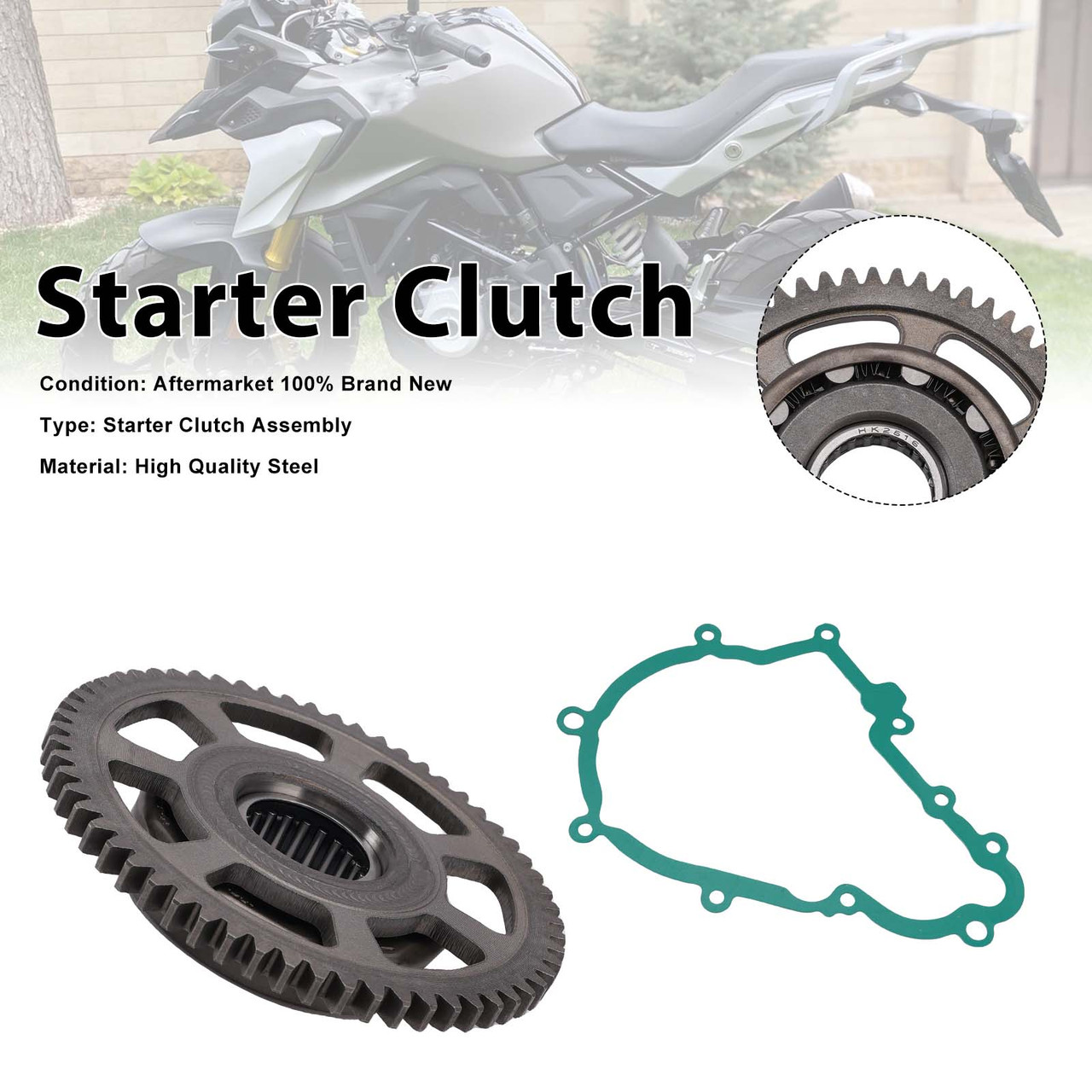 Starter Clutch One Way Gasket Fit For BMW G310GS G310R 2016-2020