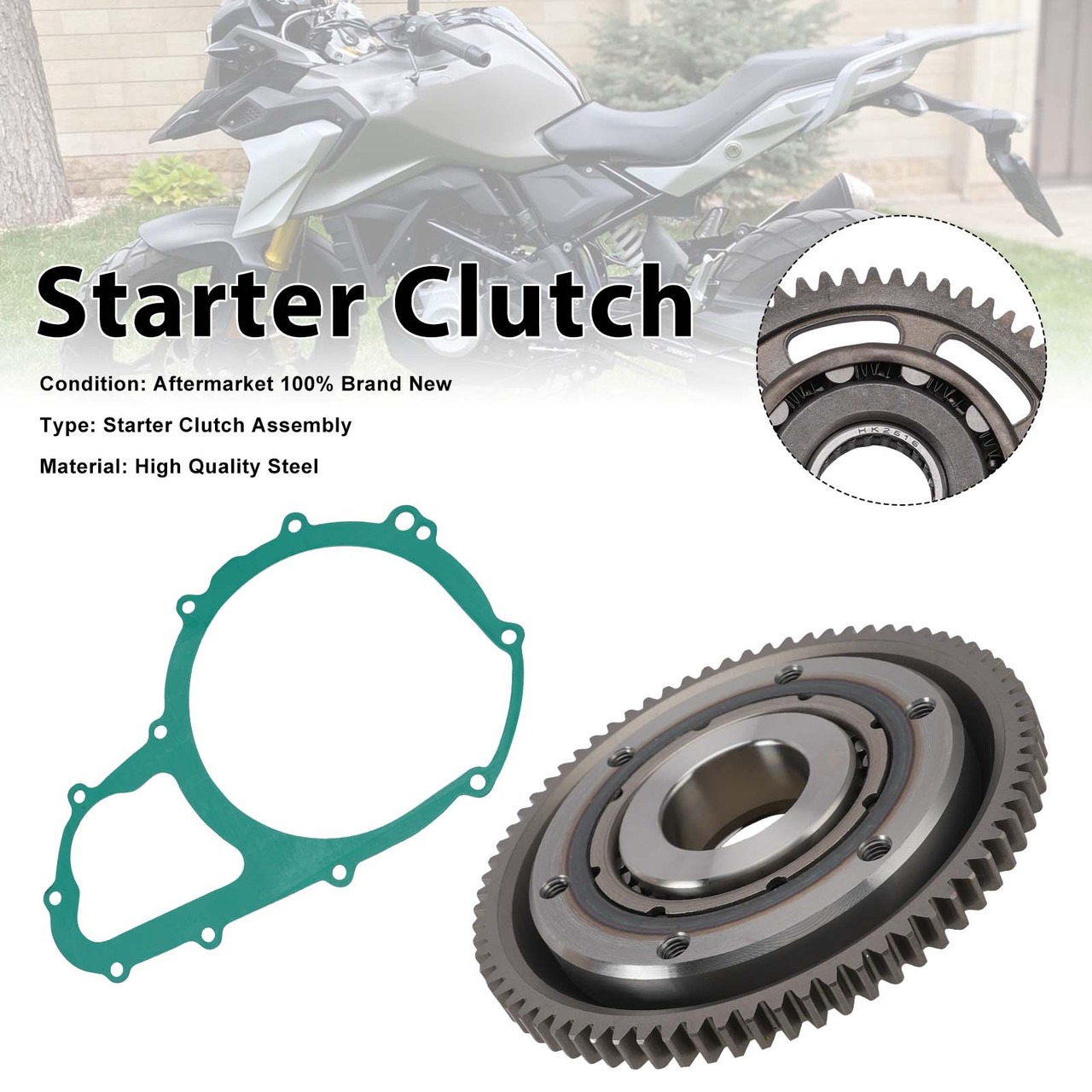 Starter Clutch One Way 12600-09860 For Suzuki DR650SE DR650 XF650