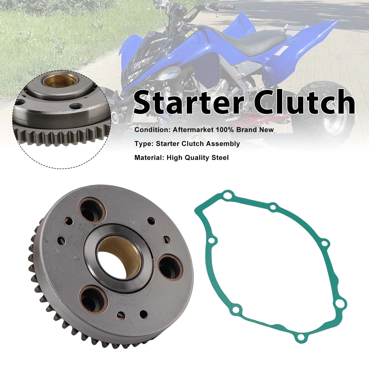 One Way Starter Clutch Kit 5VL-E5517 For Yamaha TTR125 YFM125R YBR125 XT125