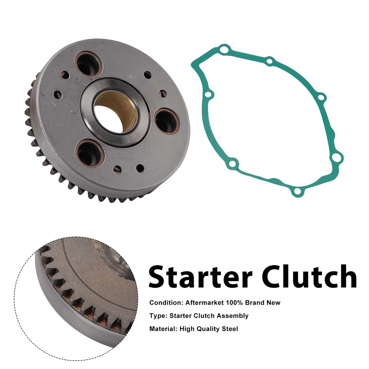 One Way Starter Clutch Kit 5VL-E5517 For Yamaha TTR125 YFM125R YBR125 XT125