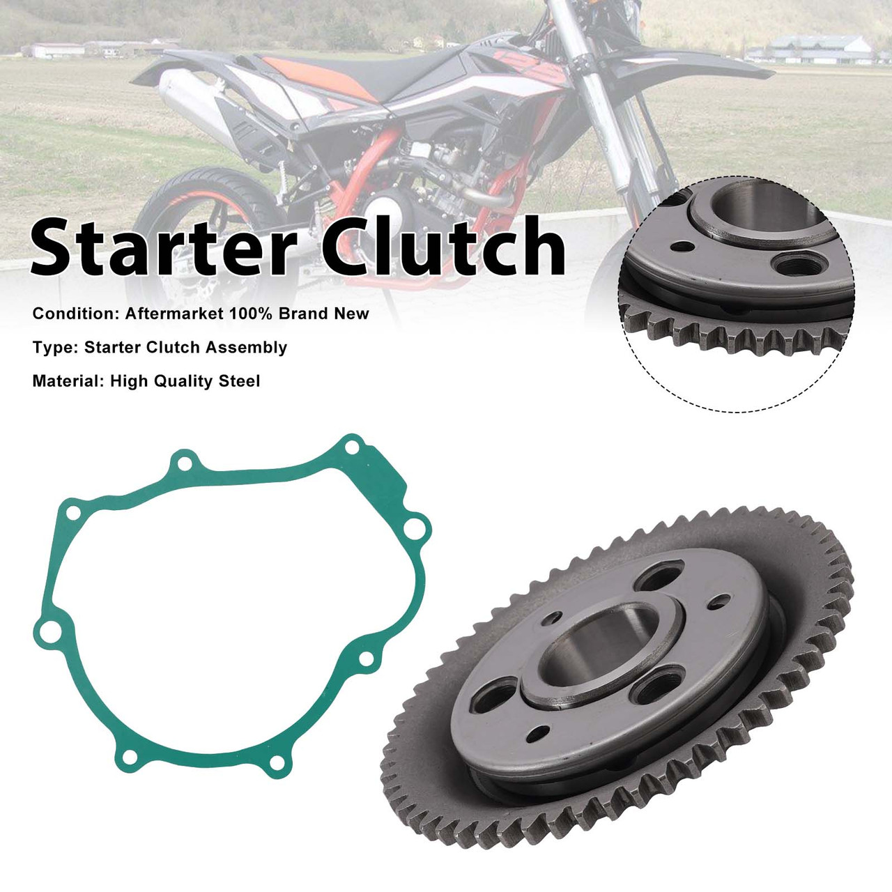 One Way Starter Clutch 021.07.011.00.00 For Beta RR 125 LC 4T 2013-2021