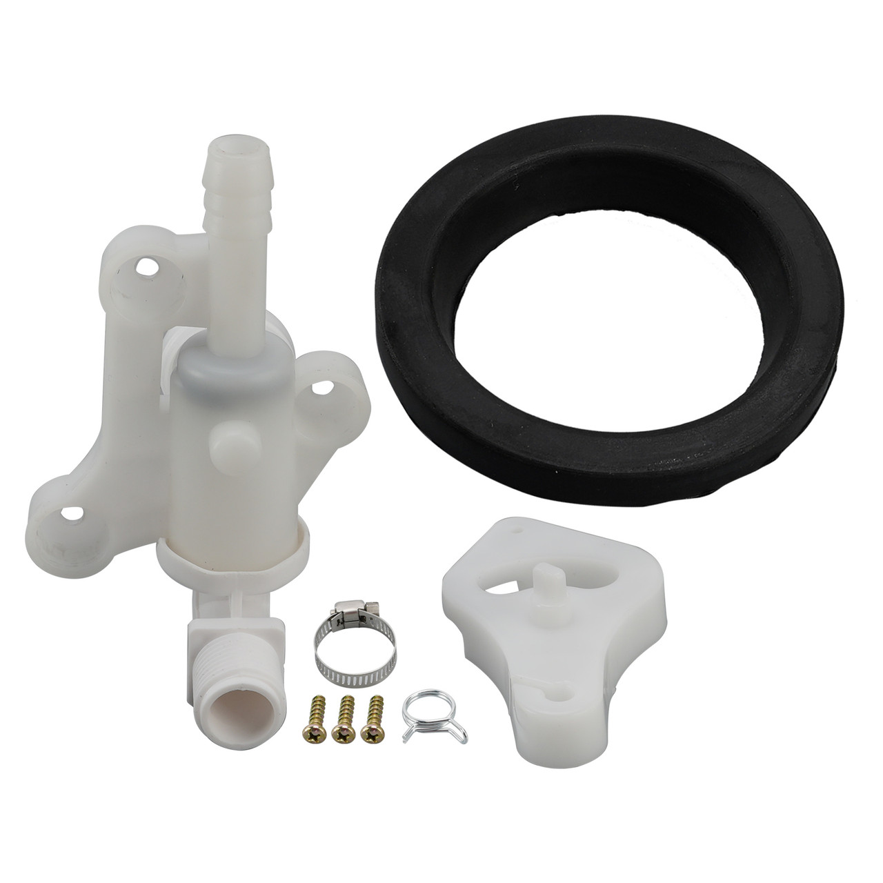 34100 RV Camper Toilet Water Valve Kit for Thetford Aqua-Magic Style