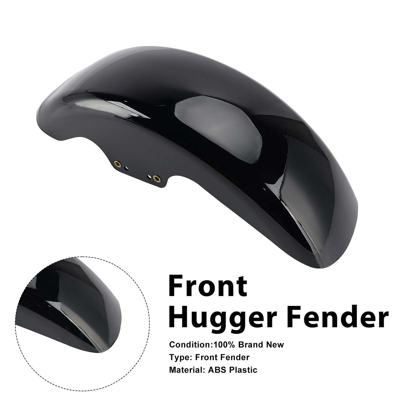 Front Hugger Fender For Softail FLFB 18-20 25-26 FLFBS 2018-2024