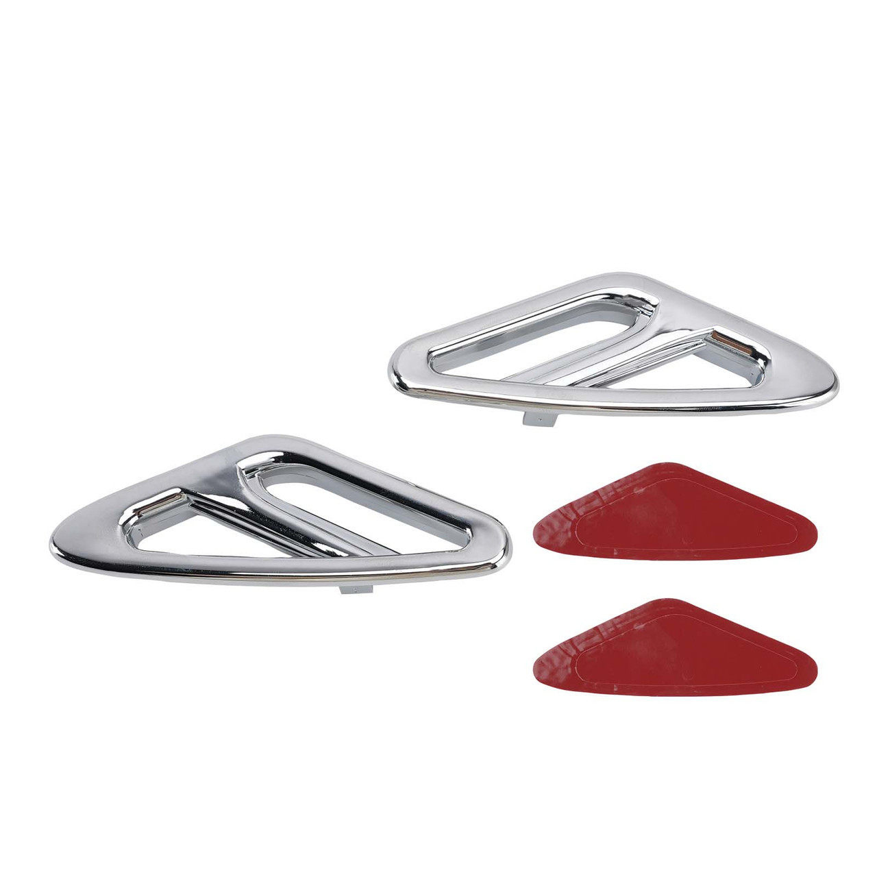 Front Fender Accent Trim For Honda GL1800 Goldwing 1800 2001-2017 Chrome