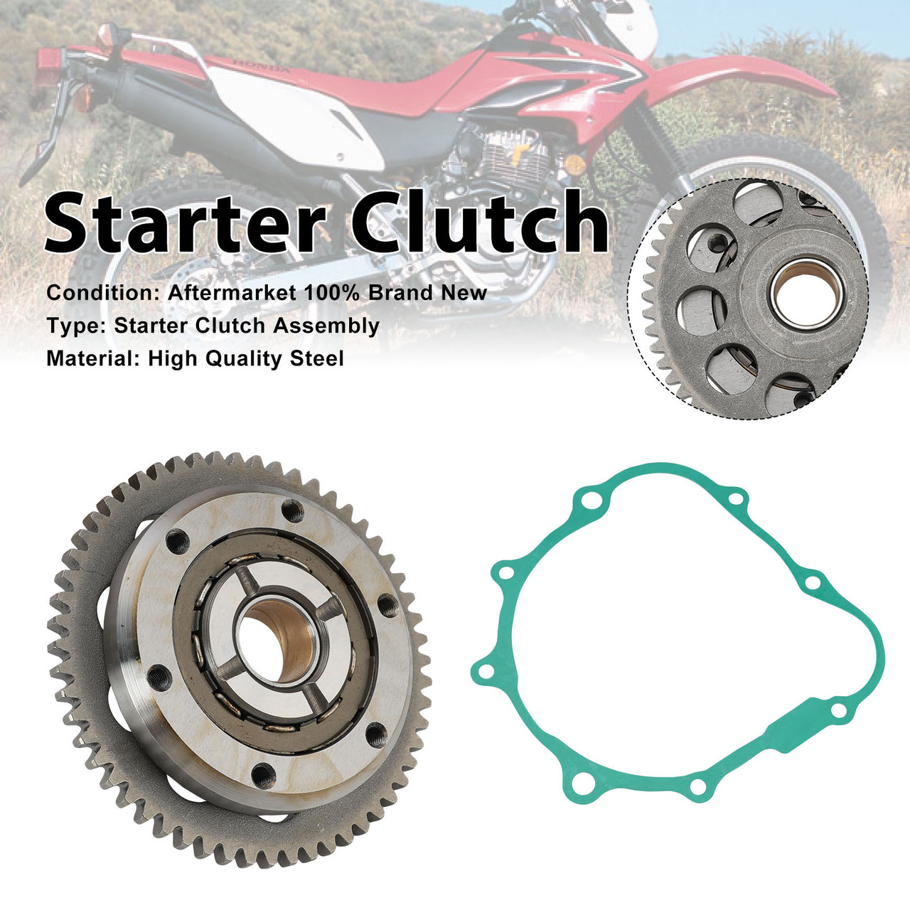 One Way Starter Clutch Kits For Honda CRF230 SL230 XLR125 FTR223 CTX200