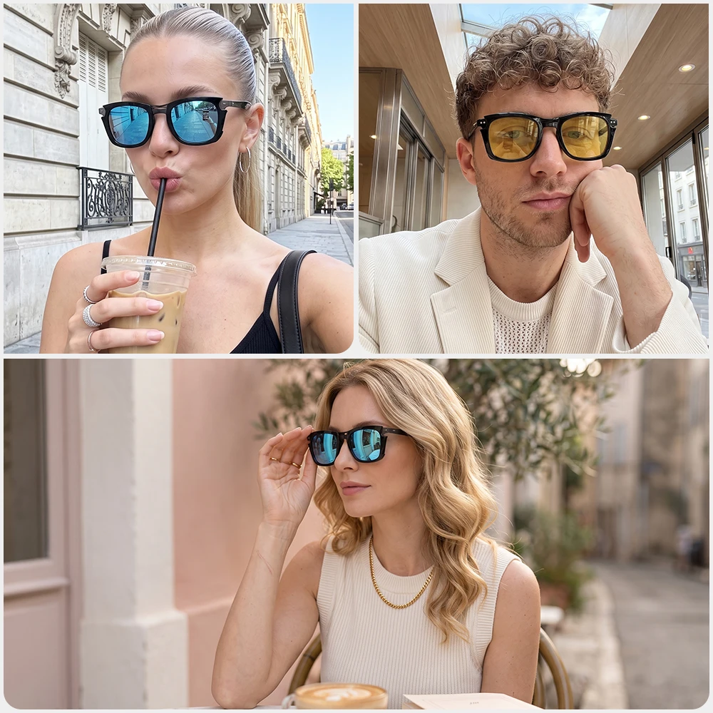 4Pcs Polarized Clip for Ray-Ban Meta Wayfarer & Gen 2 (RW4006/RW4012 Standard 50-22)