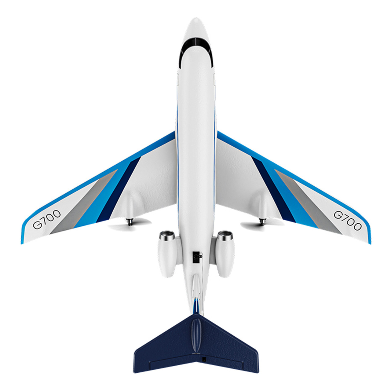 Z67 2.4G Remote Control Fixed Wing Passenger Airplane Toy Gift With 2 Batteries