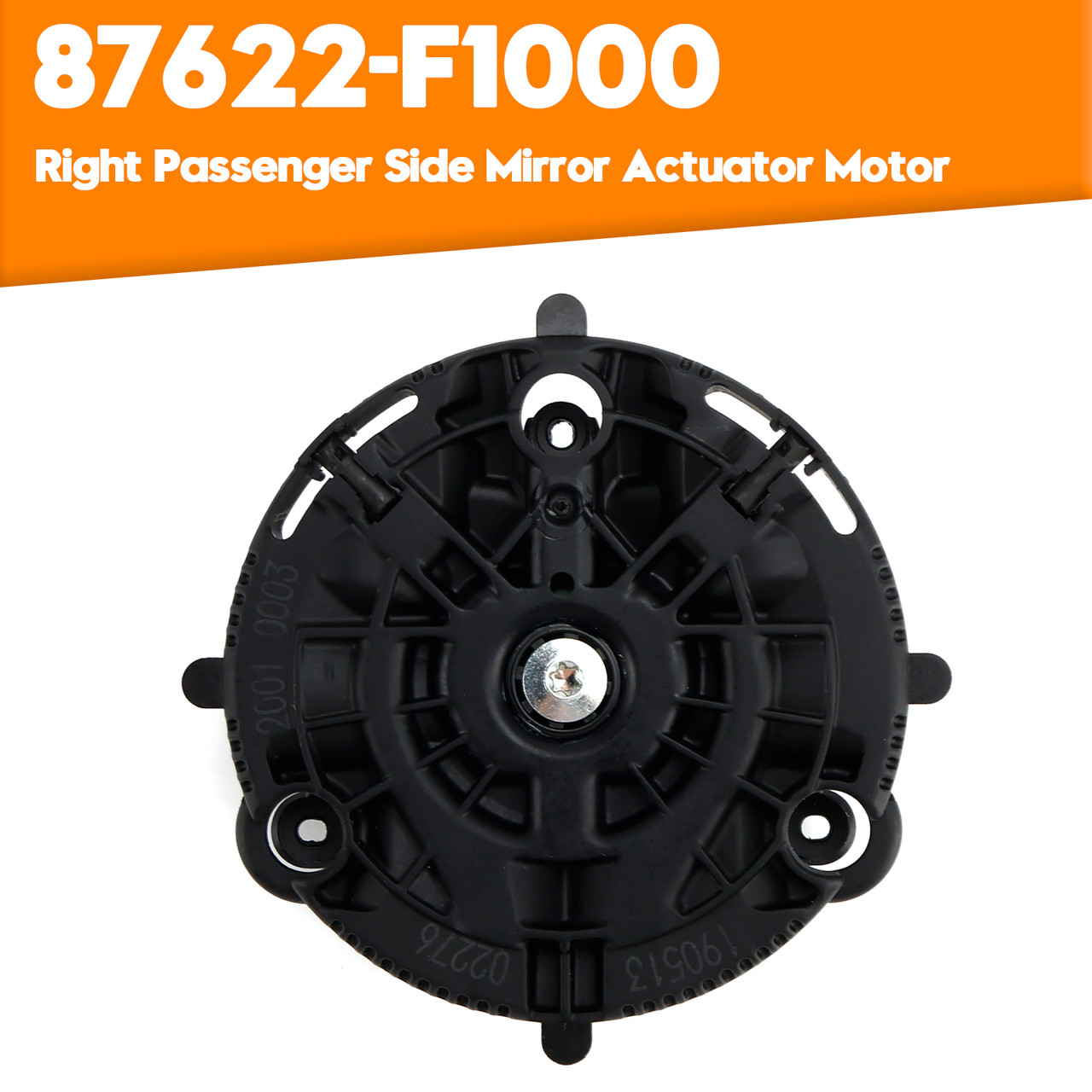 87622-F1000 Right Passenger Side Mirror Actuator Motor for Hyundai Elantra
