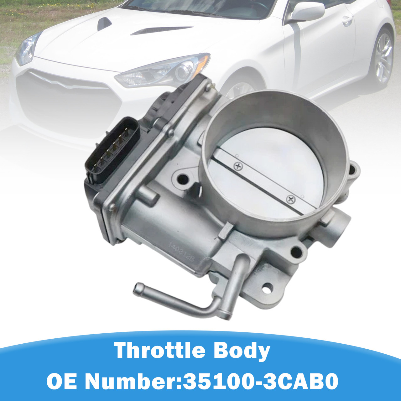 Throttle Body Assembly 35100-3CAB0 For Hyundai Genesis Coupe 2012-2016