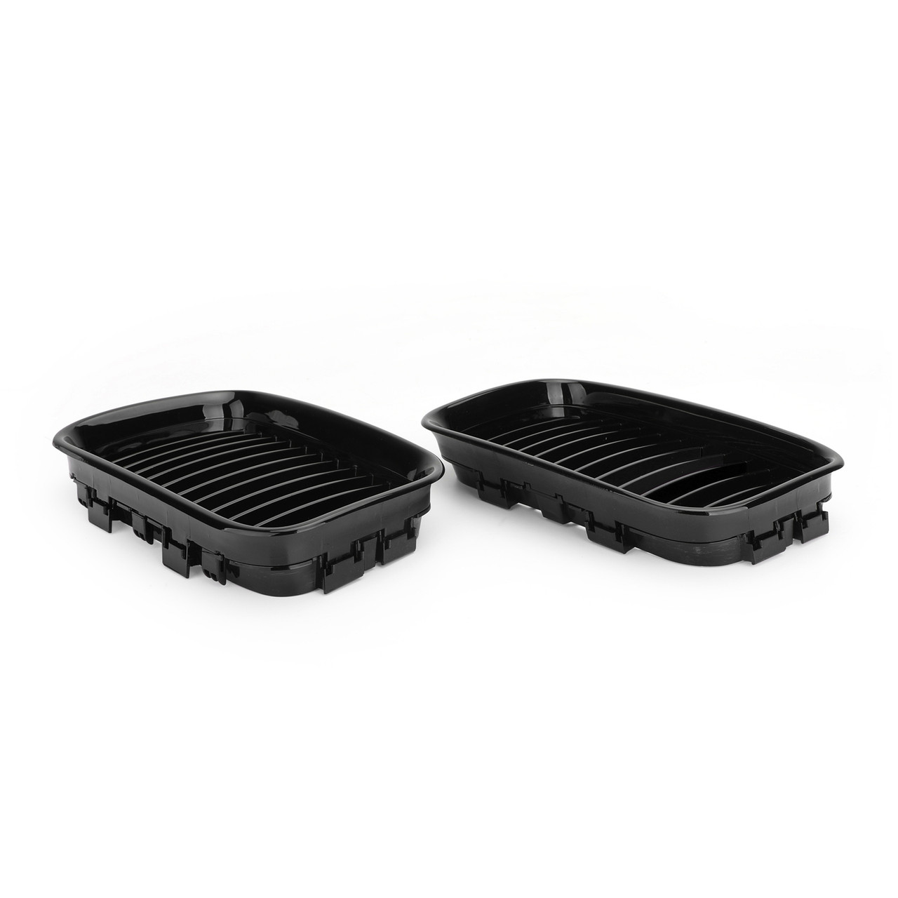 M-color Glossy Black Front Hood Kidney Sport Grills For BMW 3 Series E36 92-1996