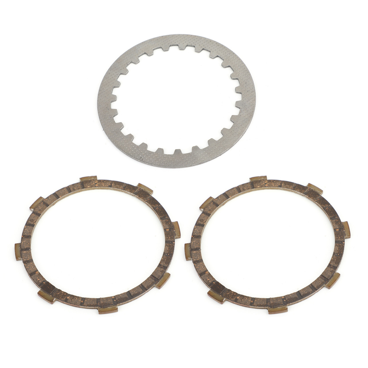 Clutch Kit Iron & Friction Plates for Yamaha DT RD RX YSR YB MR QA QB 50R 74-99