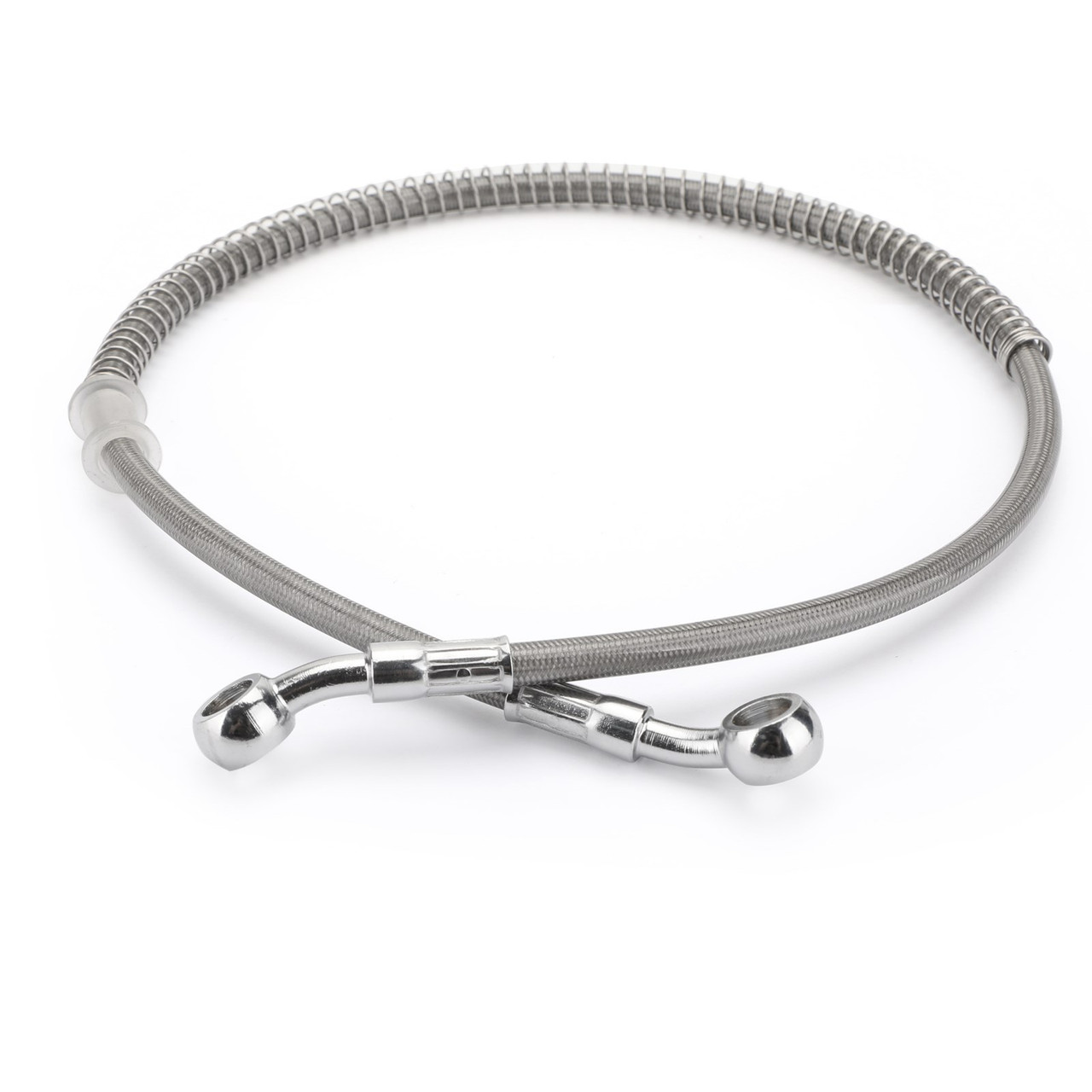 80cm/31" Motorcycle Brake Oil Hose Line Banjo Fitting Swivel End
