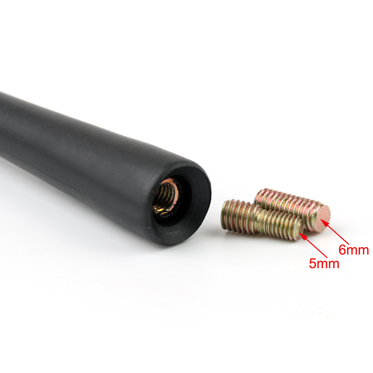 Rubber Roof Base Mast Antenna Aerial With 2 Adapters For 2011-2013 VW Polo