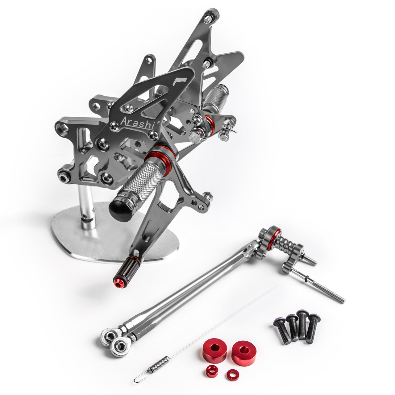 CNC Titanium Adjustable Rearsets Footrest For Honda CBR600RR / ABS 2009 - 2022