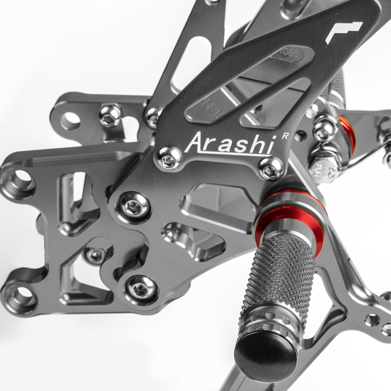CNC Titanium Adjustable Rearsets Footrest For Honda CBR600RR / ABS 2009 - 2022