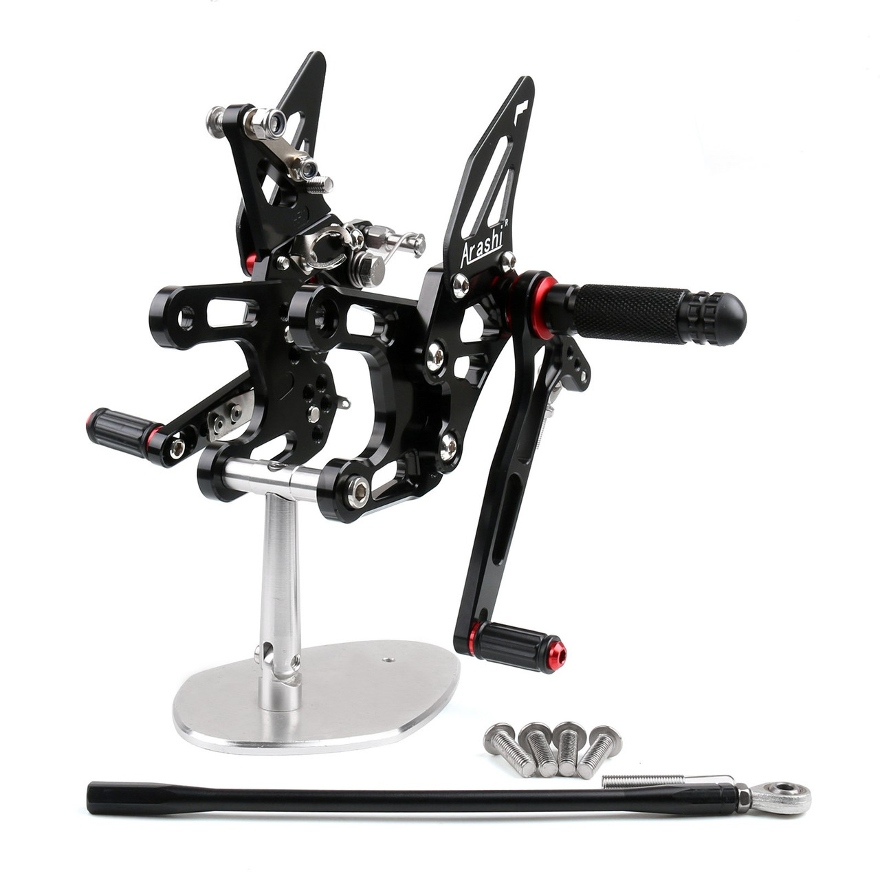 Rearset Rear set for Kawasaki ZX10R ZX 10R 2008-2010 Black