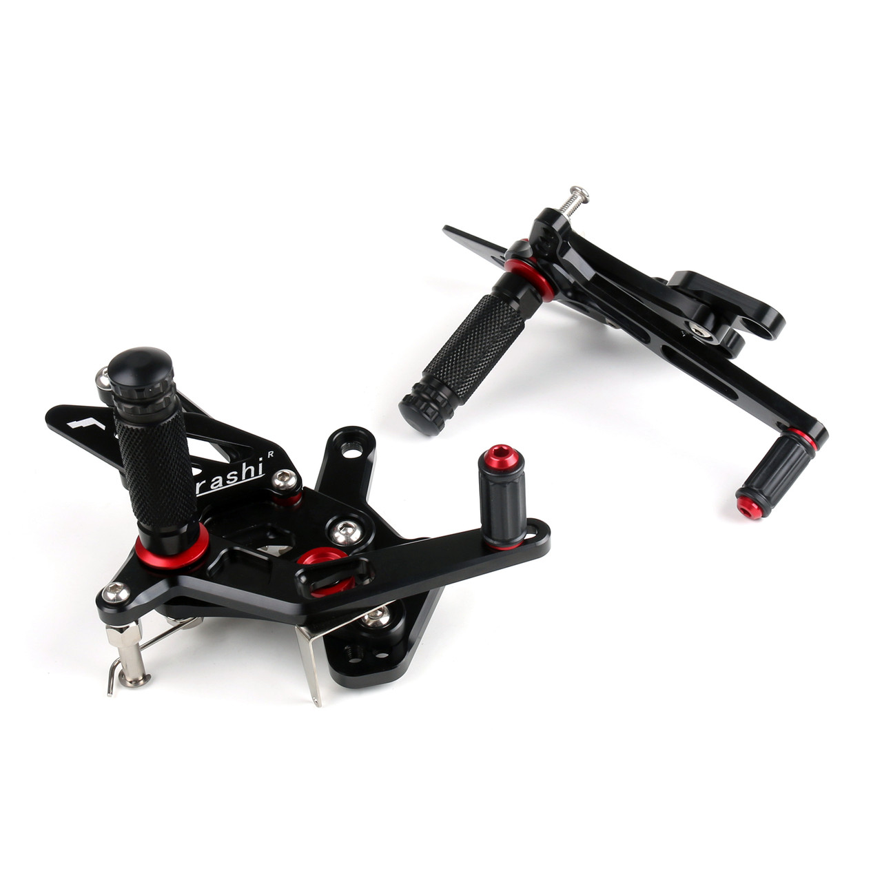 Racing Footrest Rearsets Rear Set Foot pegs For Yamaha YZF R25 2015-2019 Black