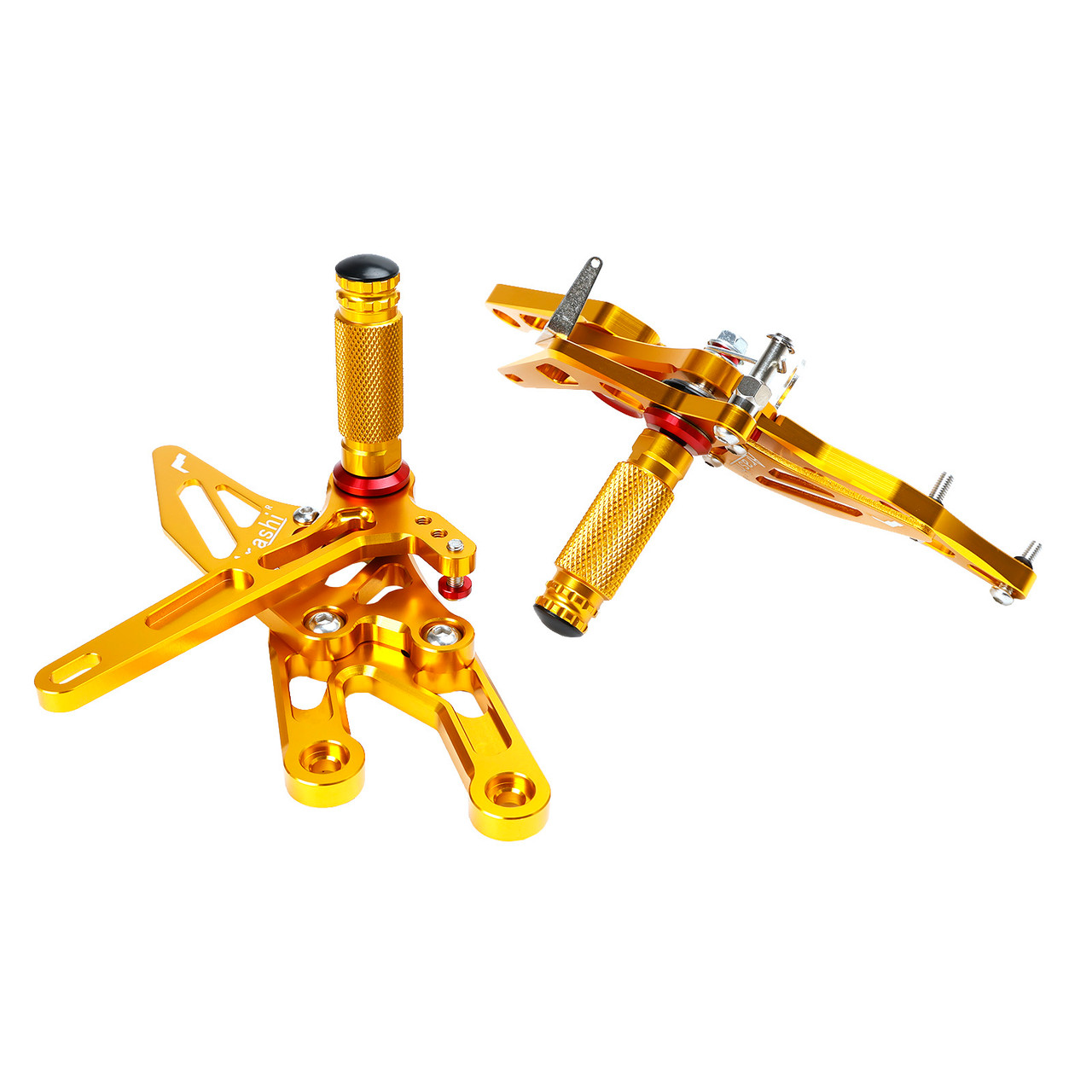 Racing Gold Rear Sets Footpegs Footrest For Honda CBR600RR 03-06 CBR1000RR 04-07
