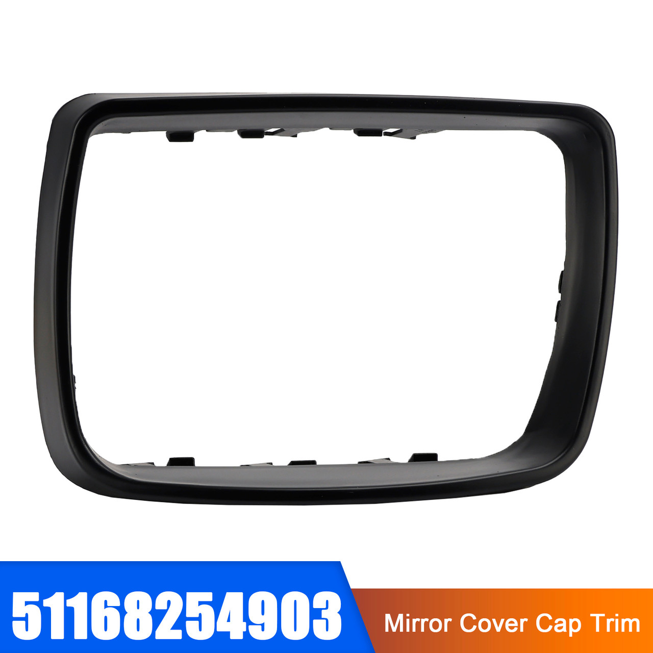Door Mirror Cover Cap Trim Ring Left Side for BMW X5 E53 2000-2006 51168254903