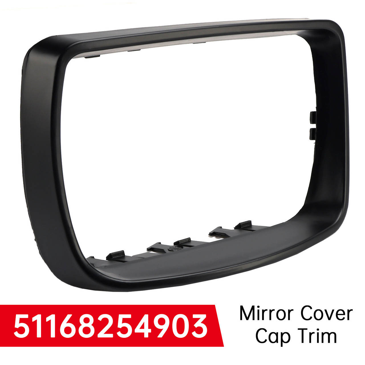 Door Mirror Cover Cap Trim Ring Left Side for BMW X5 E53 2000-2006 51168254903