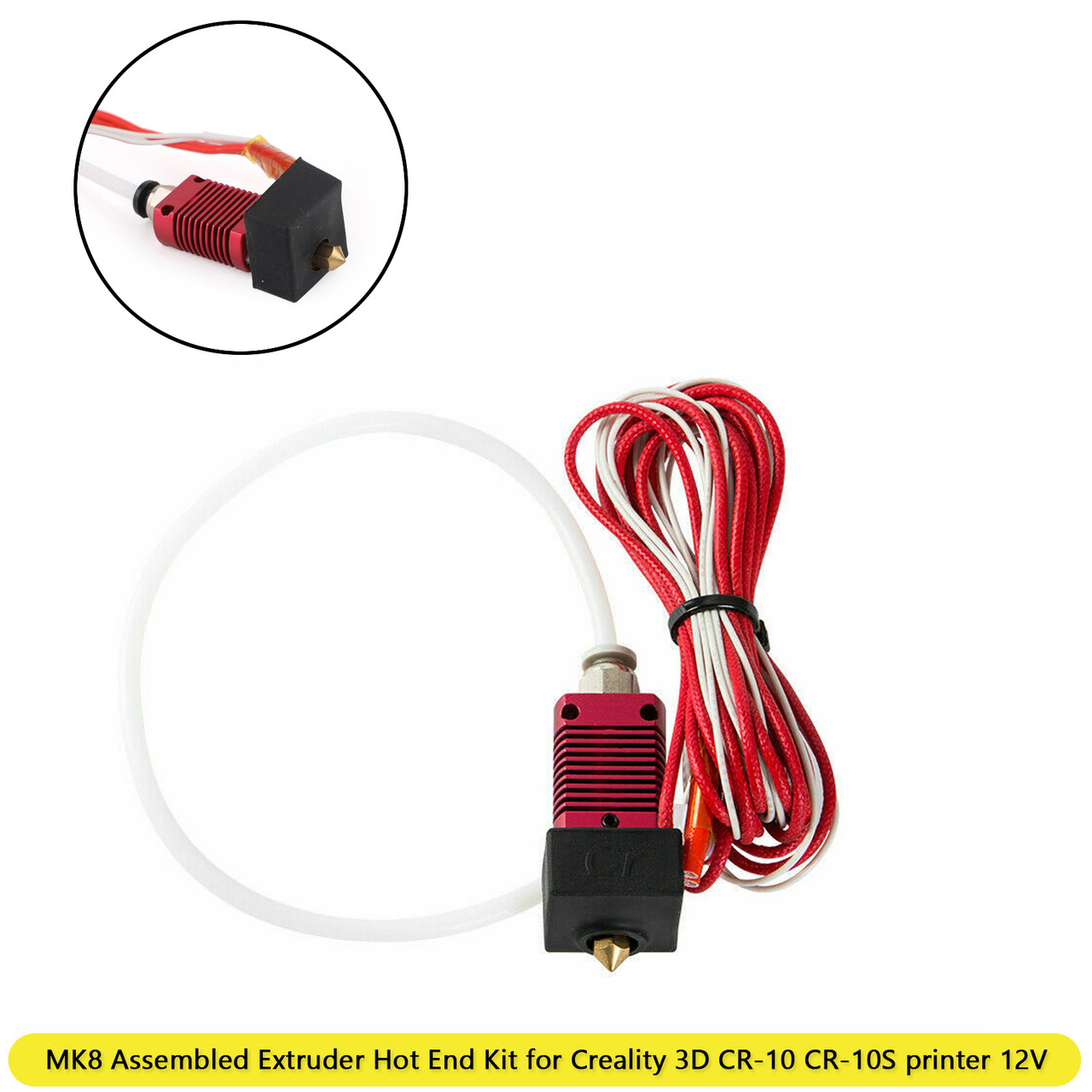 MK8 Assembled Extruder Hot End Kit for CR-10 CR-10S printer 12V 3D Printer Parts