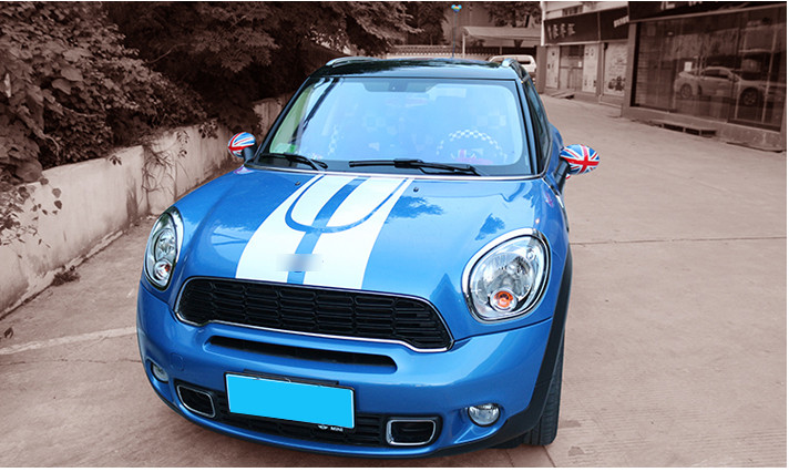 UK Flag Side Mirror Caps Set Covers for MINI Cooper Hardtop 2014 F55 & 2015 F56