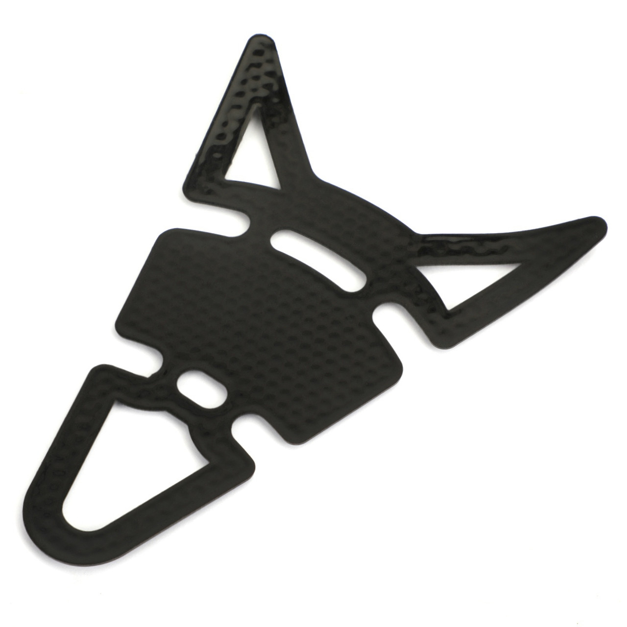 Motorbike Rubber Tank Pad Protector Motorcycle 3D "Cat ears" Look Spine Pad