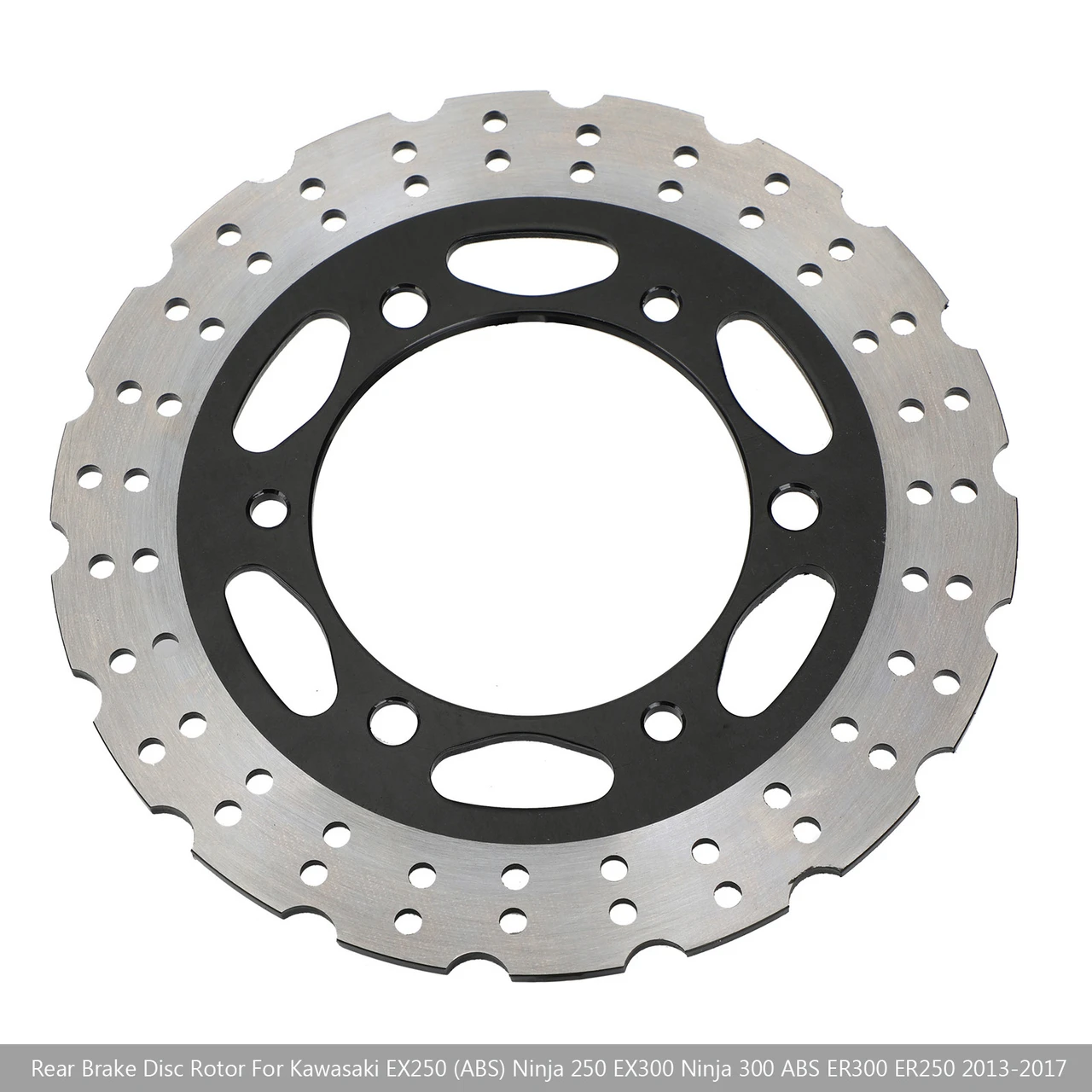 Rear Brake Rotor Disc Fit for Kawasaki EX 250 300 Ninja Z 250 300 2013-2017