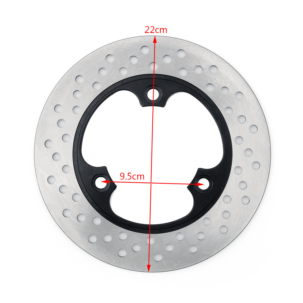 Rear Brake Rotor Disc Fit for Honda NS NSR 250R CBR250R CBR400R CBR600F 84-93