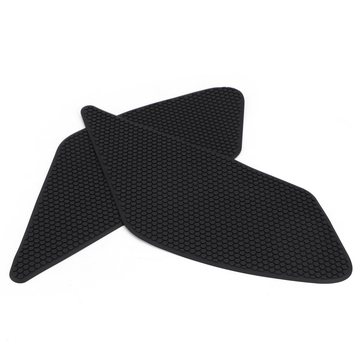 2X Side Tank Traction Grips Pads Fit For Ducati Monster 797 17-19 Rubber Black