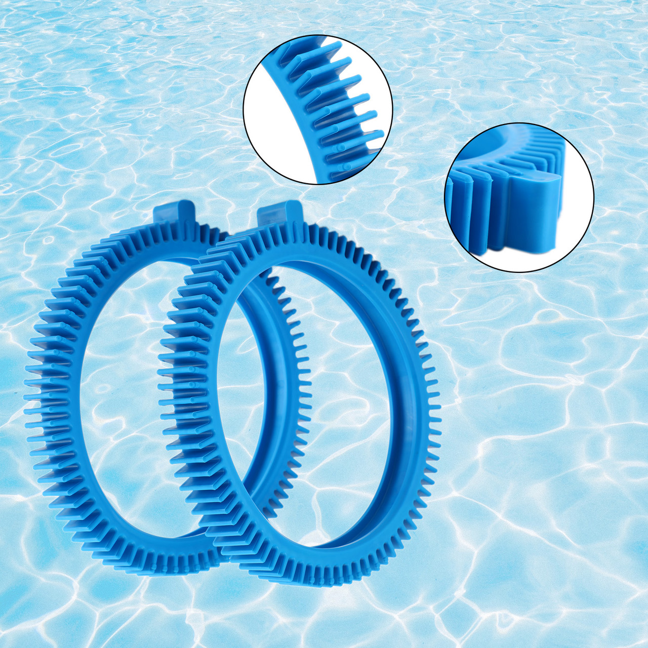 896584000-143 For Select Pool Cleaners Front Tire For Poolvergnuegen And Hayward