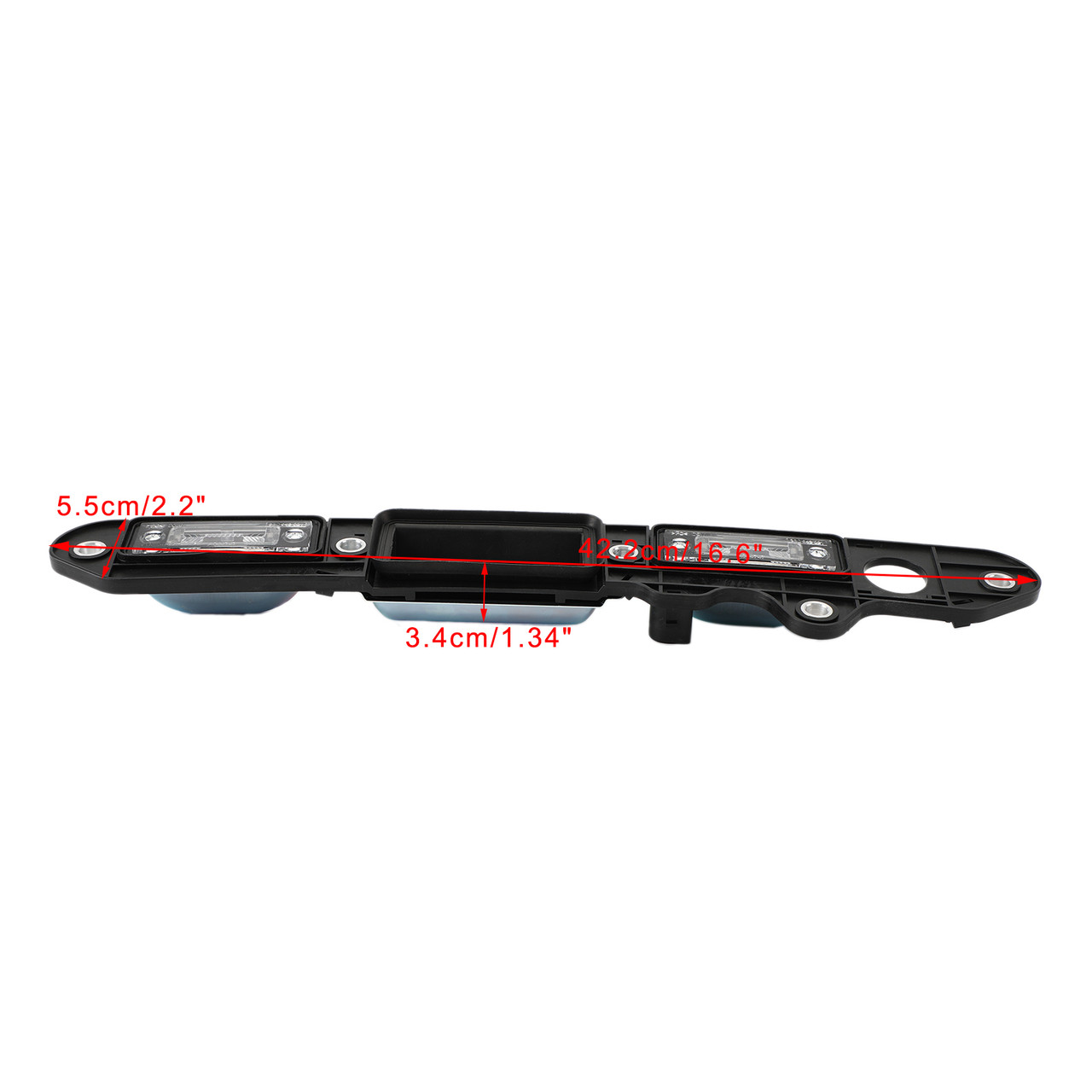 Trunk Lid Handle w/ License Plate Light Fit VW Golf Jetta Passat B6 Touran