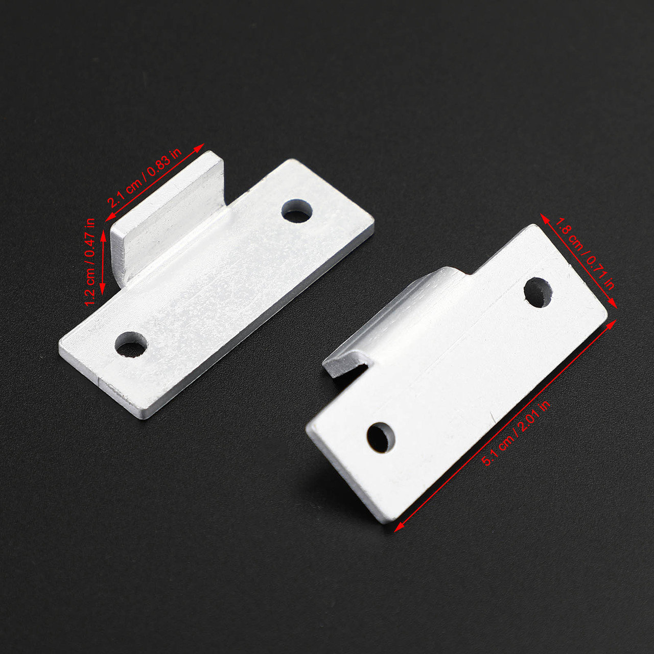 Two Dust Cover Fix Repair Brackets Hinge For SL-Q2 Q3 3200 Q200 Others Turntable