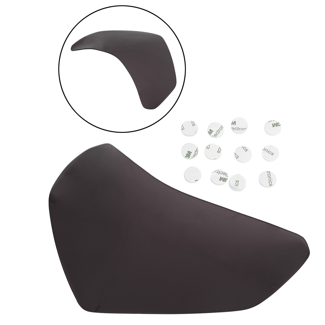 Headlight Lens Protection Cover Smoke Fit For Suzuki Gsxr1000 Gsxr 1000 00-02