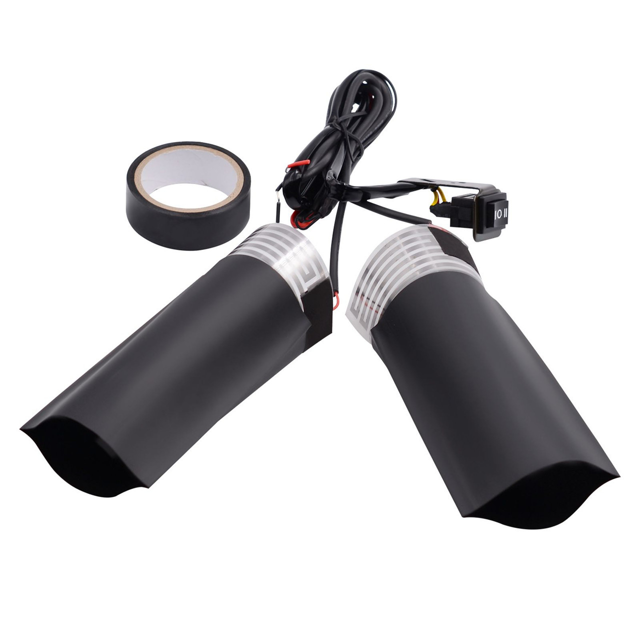 12V Warmer Heated Handlebar Shrinkable Warm Grip Bars Universal  For Motorcycle
