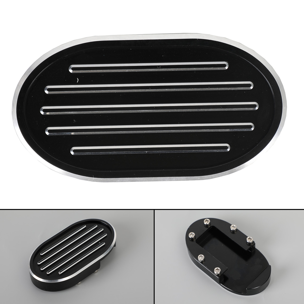 Extension Brake Foot Pedal Enlarger Pad Aluminium Silver For Xl 883 1200