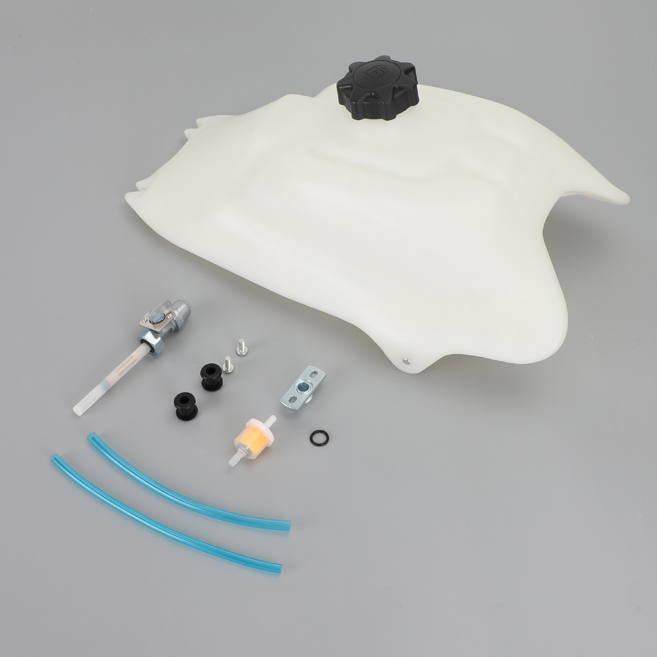 Gas FUEL TANK Cap PETCOCK fuel line FILTER For Honda TRX 200SX FourTrax 86-1988