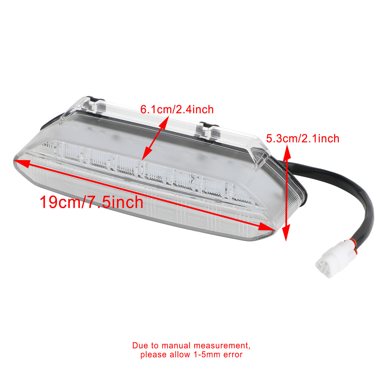 LED Tail Light Taillight for YAMAHA YFZ450 YFZ 450 2006-2009 5TG-84710-21-00