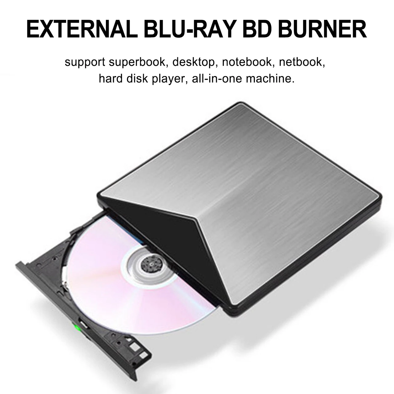 Genuine Burner External USB 3.0 Ultra Slim DVD BD Recorder Drive